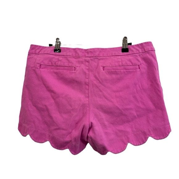Lilly Pulitzer Pink Scalloped Shorts size 10 - Picture 2 of 7